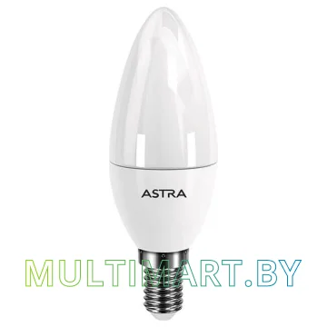 Светодиодная лампа Astra LED C37 E14 7 Вт 3000К
